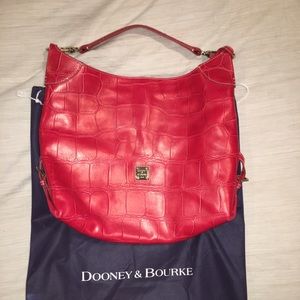 Dooney & Bourke red leather purse